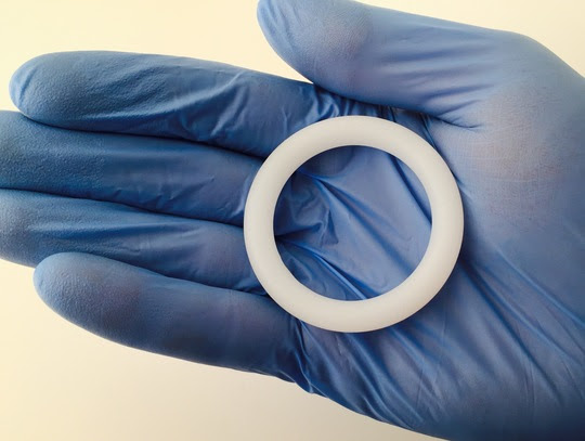 Vaginal ring for HIV prevention