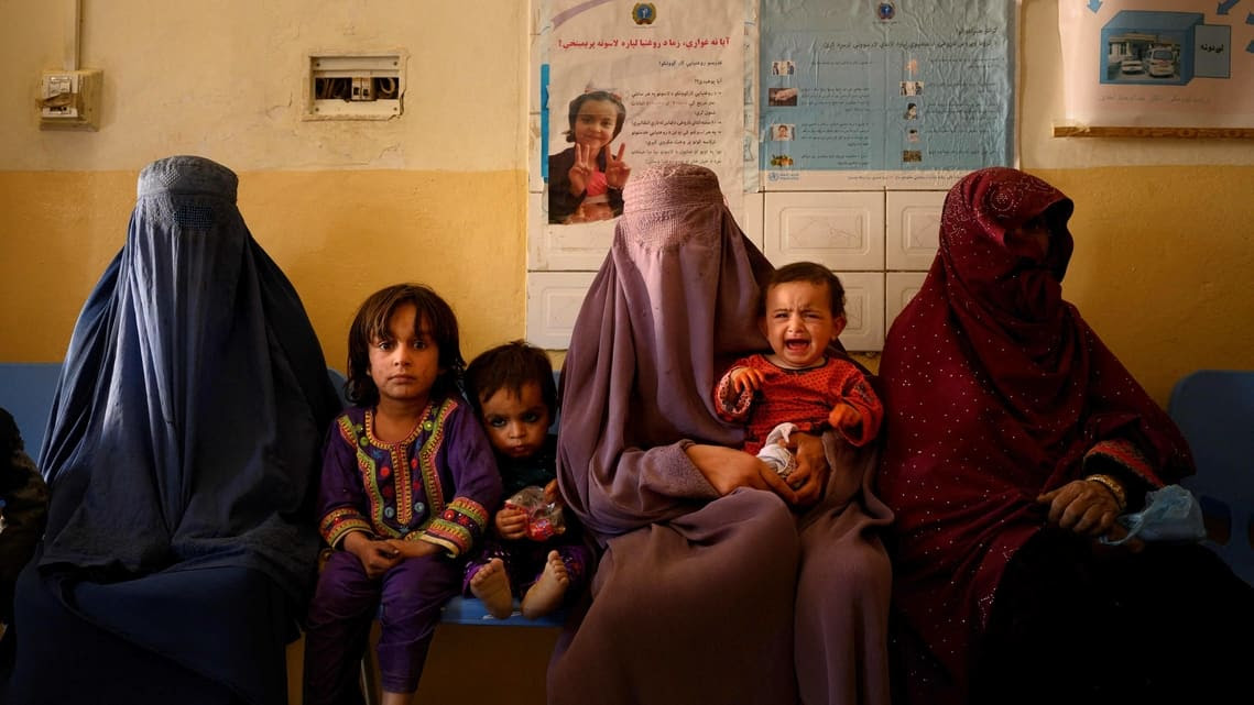 Decades of conflict and poverty have long made it a struggle for women to access maternal healthcare in Afghanistan. Photo by Elise Blanchard/AFP