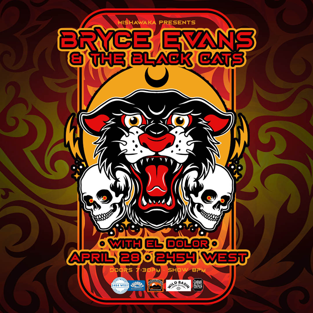 Bryce Evans & The Black Cats w/ El Dolor 