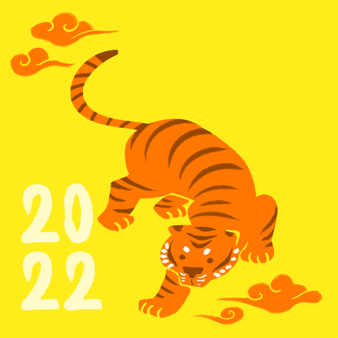 Year of the Tiger 2022 GIF