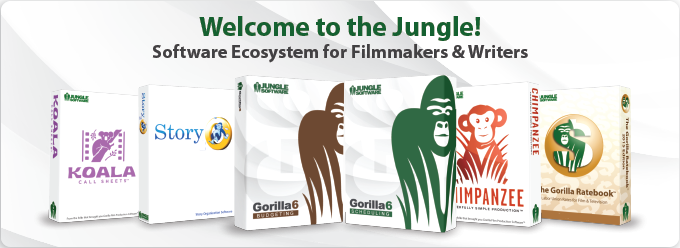 Welcome to the Jungle - Software for Filmmakers & Writers