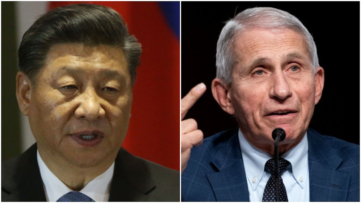 Fauci Warns World About ‘Disinformation.’ Xi Jinping Warns About ‘Shifting Blame.’