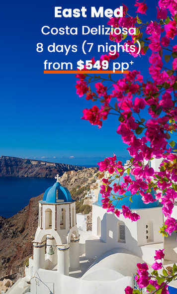 Costa Cruise Eastern Med from $549