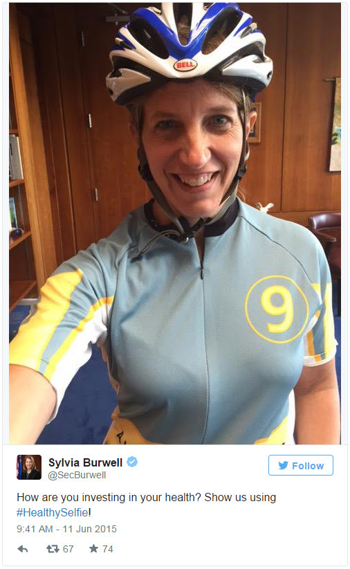 Embedded Tweet: Healthy Selfie Embedded Tweet: Healthy Selfie