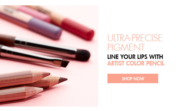 Line your lips with Artist Color Pencil