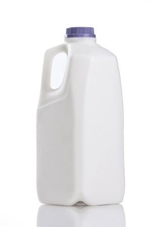 Half gallon milk jug