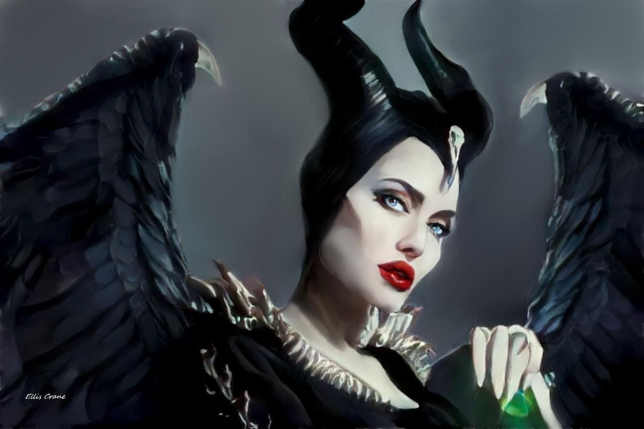 Angelina Jolie as Maleficent (2)