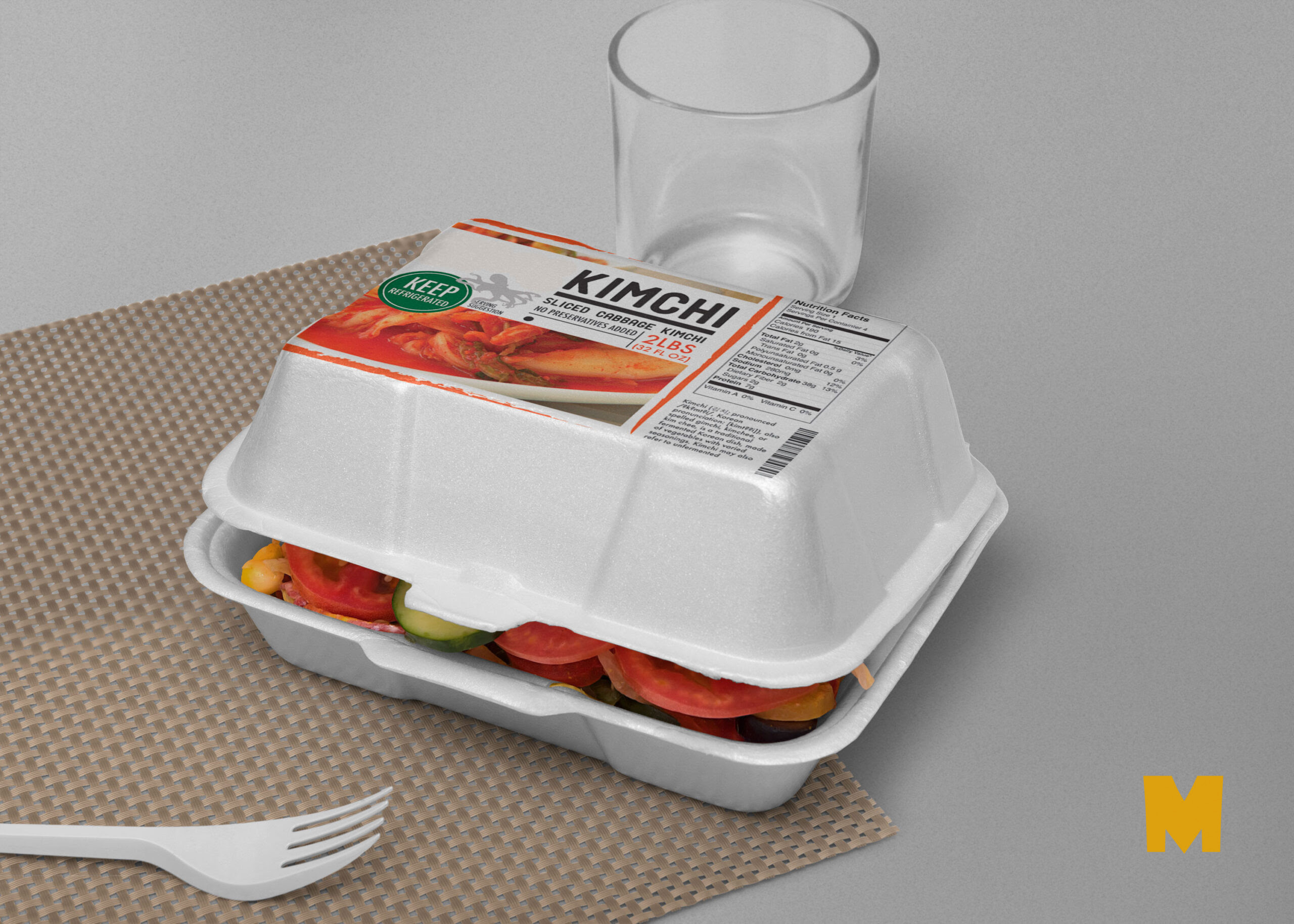 Free Fast Food Packaging PSD Mock Up