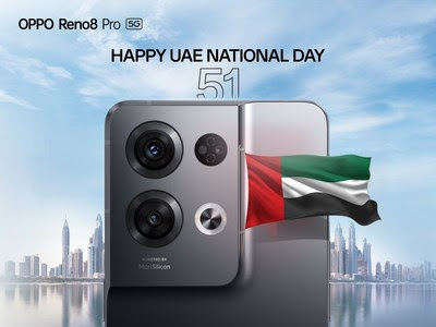 Create Unforgettable Moments with OPPO’s Reno8 Pro 5G this UAE National Day