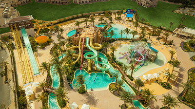 Bird’s eye view of the Saraya Aqaba Waterpark