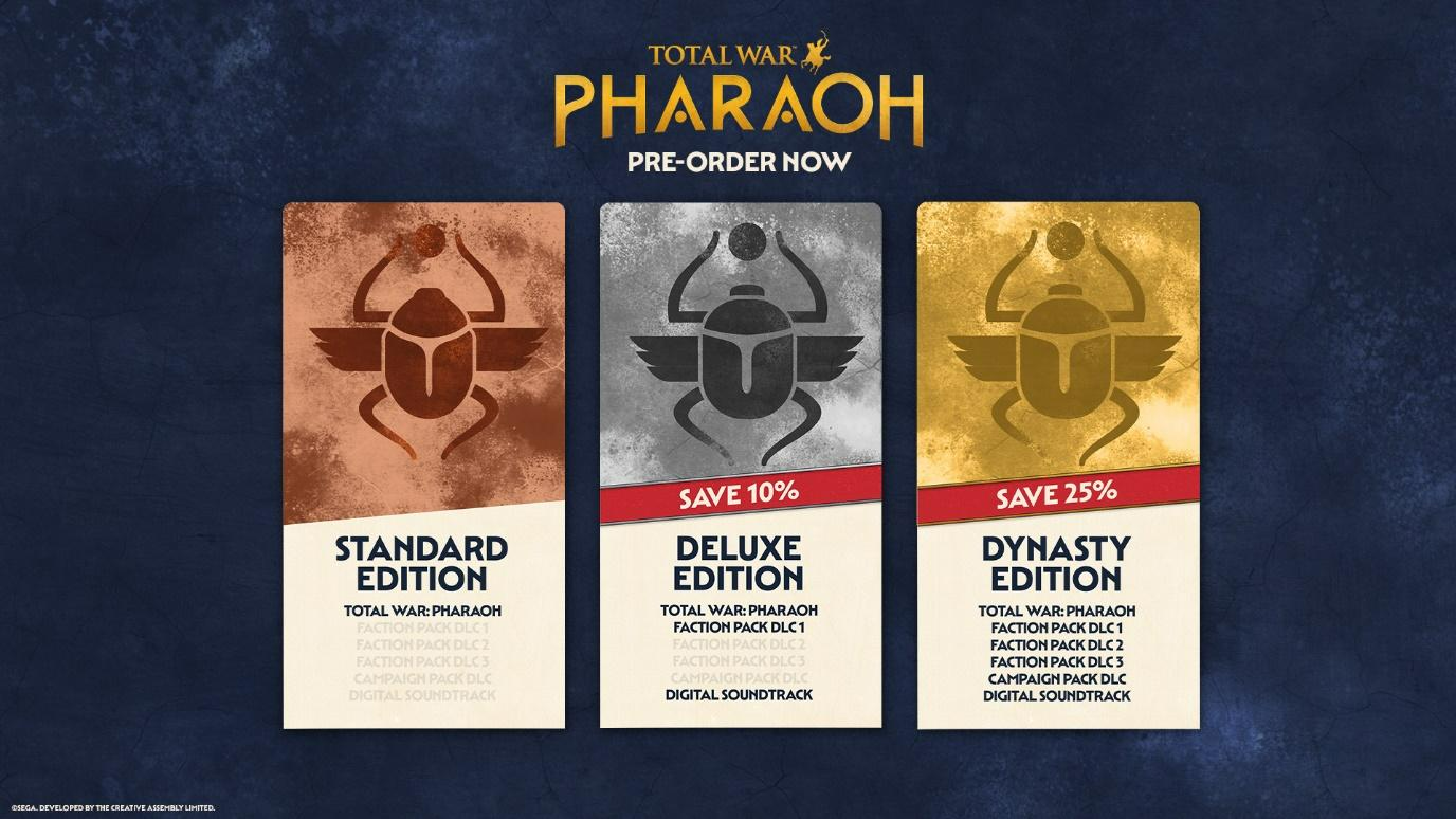 Creative Assembly takes to Ancient Egypt with Total War: PHARAOH, releasing in October 1 Pharoah FAQ 1