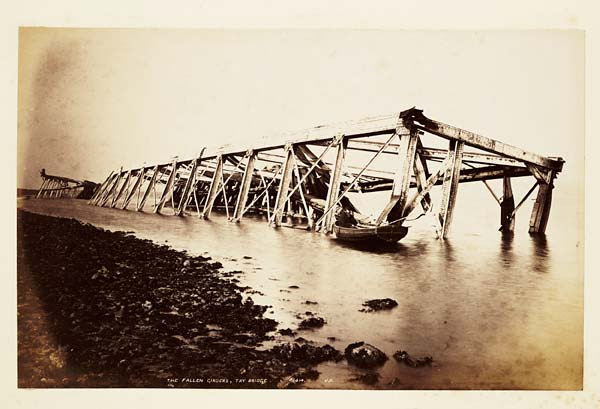 (59) 1414. J,V. - Fallen girders, Tay Bridge