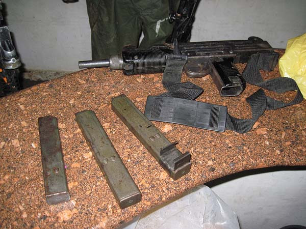 Illegal Weapons seized in Judea and Samaria (illustration)