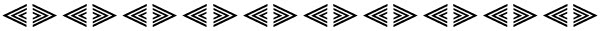 triangle frieze