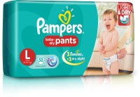Pampers Pants Diaper L Size (Large) 52 Pads