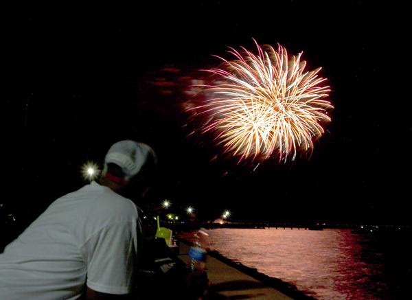 July 4th Fireworks at Fort Monroe
