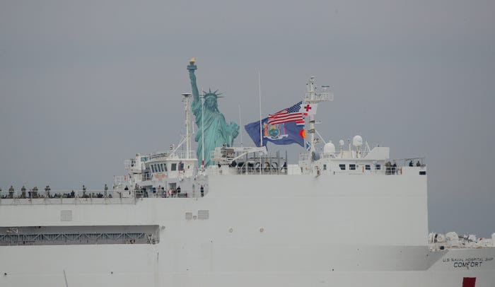 USNS Comfort in New York. 6.JPG