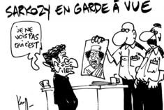 Sarkozy garde à vue