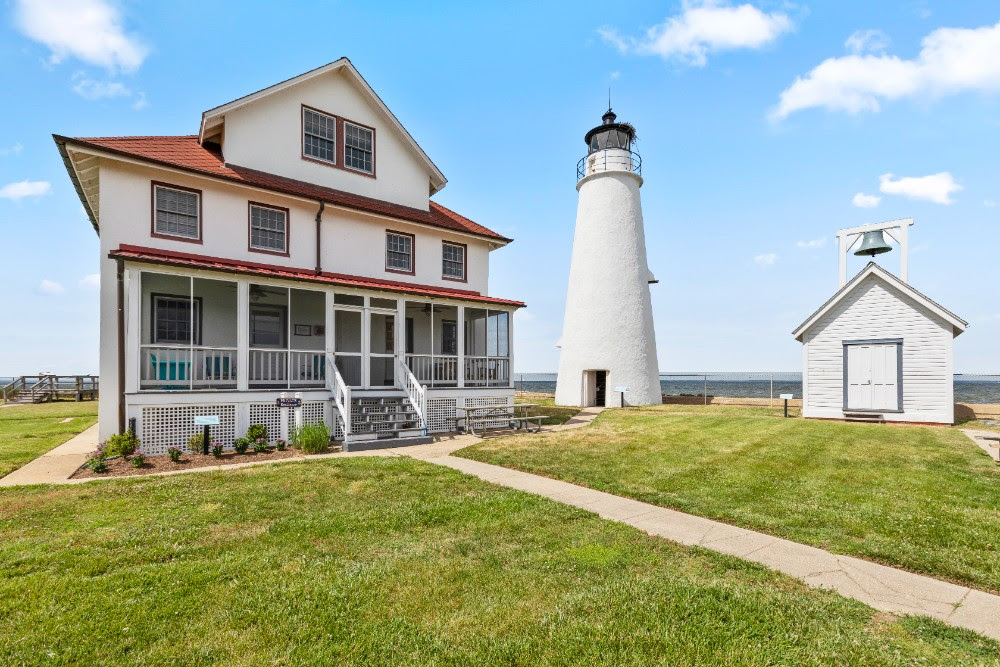Maison du gardien du phare de Cove Point (Maryland, États-Unis)