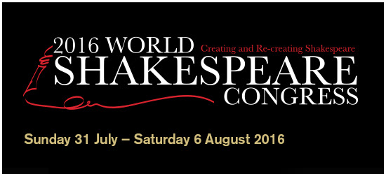 University of Birmingham: World Shakespeare Congress 2016