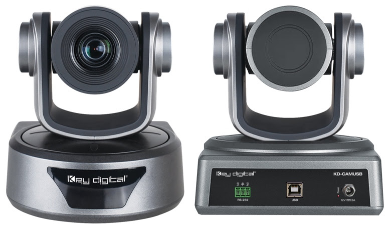 USB Camera - KD-CAMUSB. Front and back picture.
