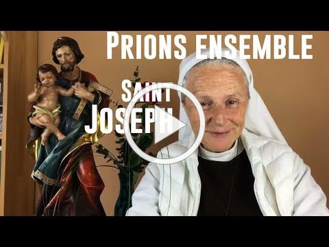 PRIONS ENSEMBLE Saint Joseph avec Sœur Emmanuel depuis Medjugorje