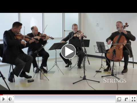 Alexander String Quartet performs Mozart's String Quartet No. 21 in D major, K.575