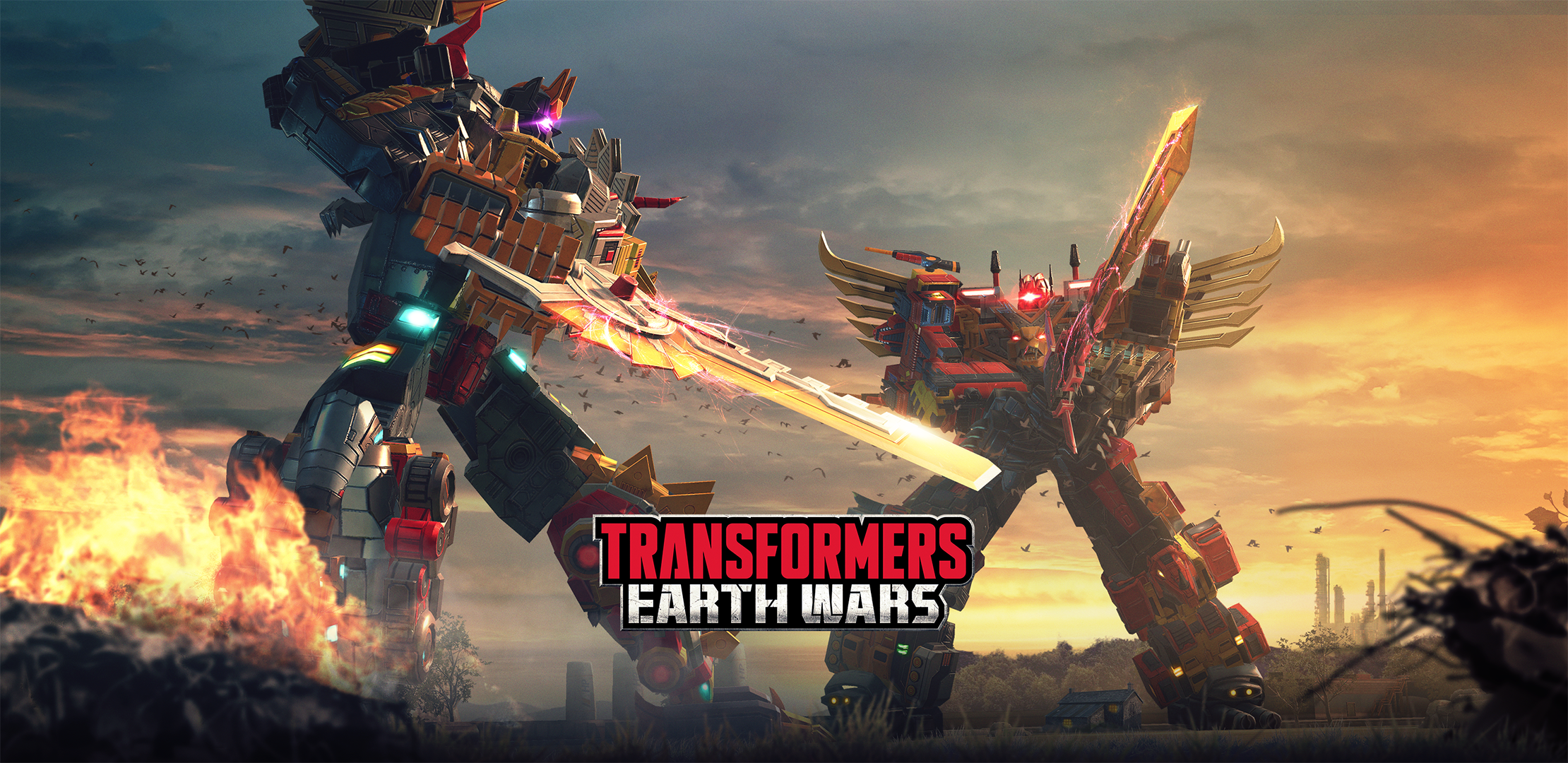 Transformers News: Transformers: Earth Wars - Predaking and Volcanicus are HERE!