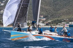 J/122 sailing Heineken St Maarten regatta