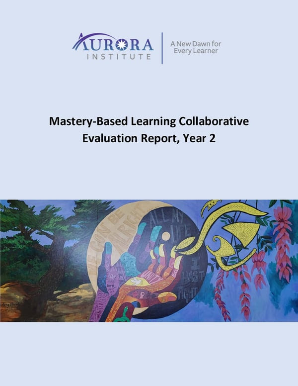Cover Page, MBLC Evaluation Report
