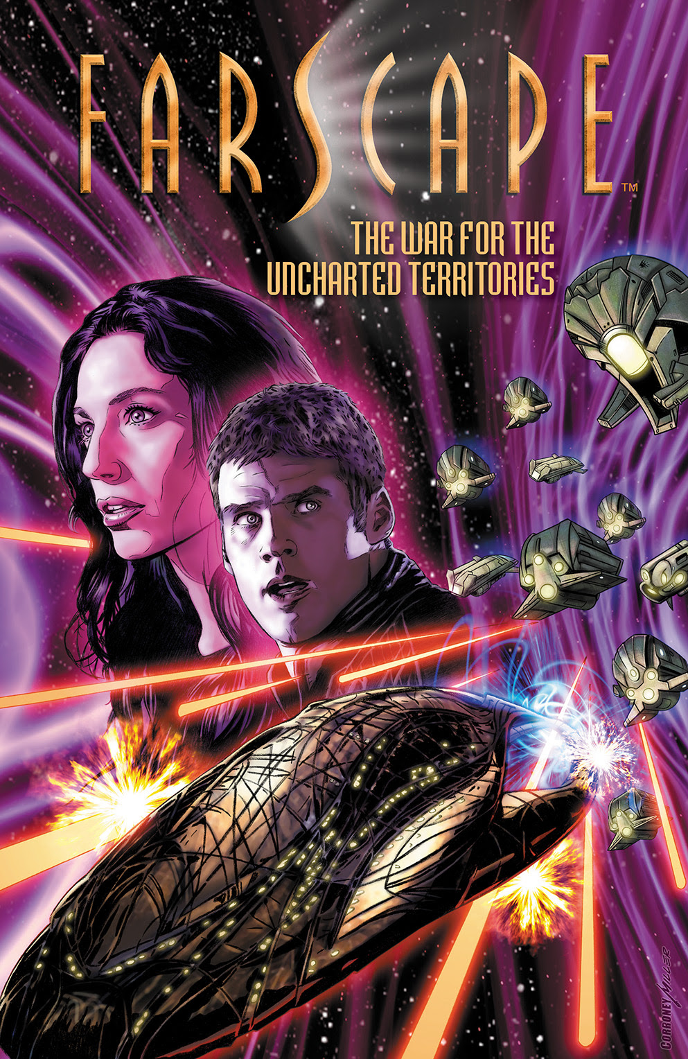 FARSCAPE VOL. 7 TP Cover by Joe Corroney