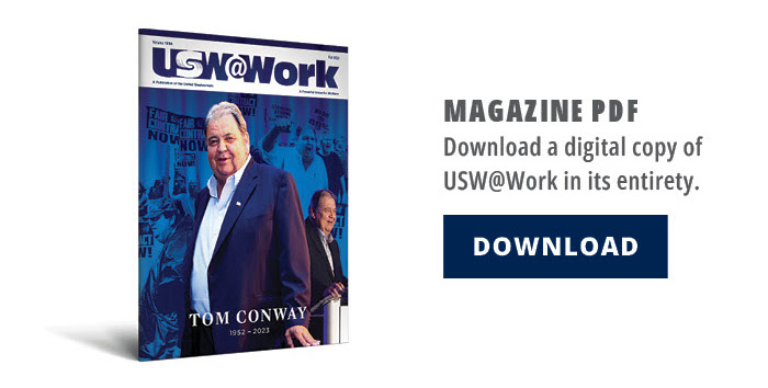  Full issue of USW@Work Fall 2023
