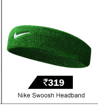 Nike Swoosh Headband, White/Blue (Ac2285Jr-319)