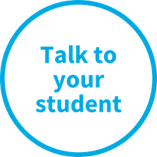 Talk to your student