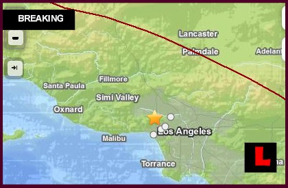 Quake Hits Los Angeles, Epicenter There, Not Ocean: Quake Emergency Mode