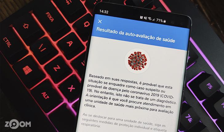 Coronavírus: app do SUS faz triagem virtual com base em sintomas do usuário