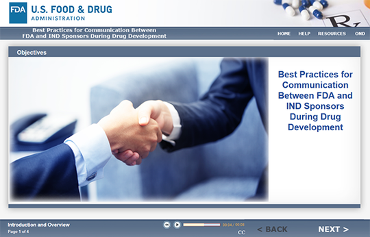 Best Practices for Communication Between FDA and IND Sponsors During Drug Development