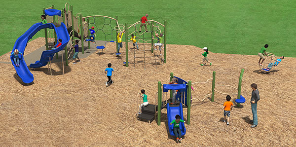 Holmes Park Playground Rendering