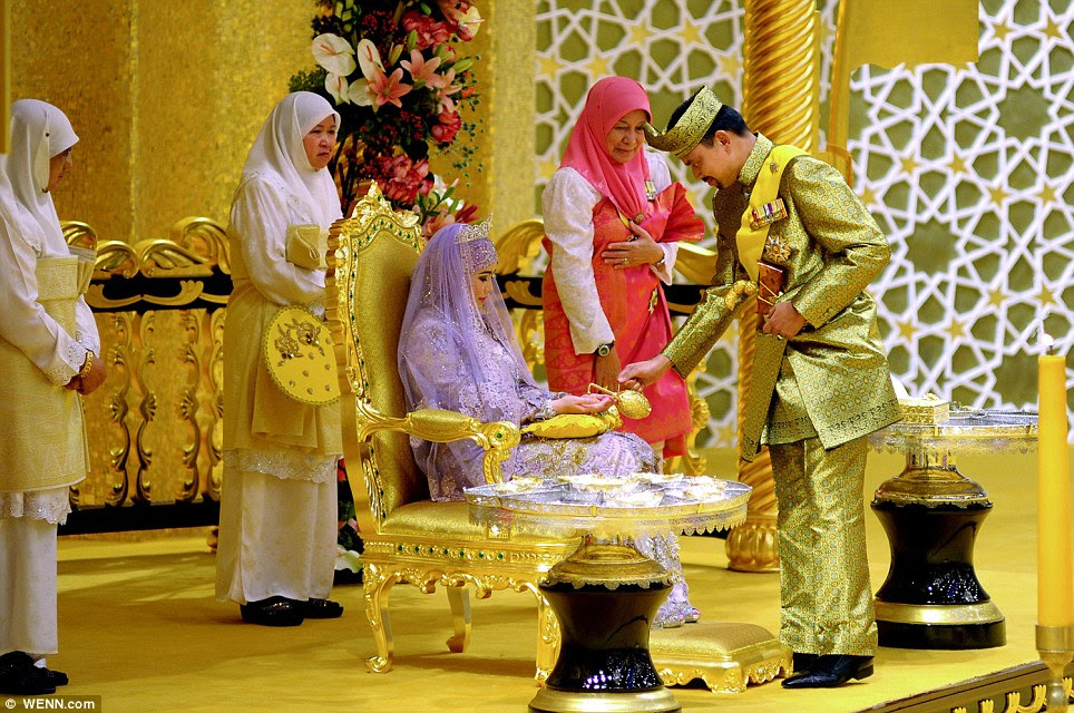 Kiran's Web: Sultan of Brunei celebrates marriage of daughter, 32, with ...