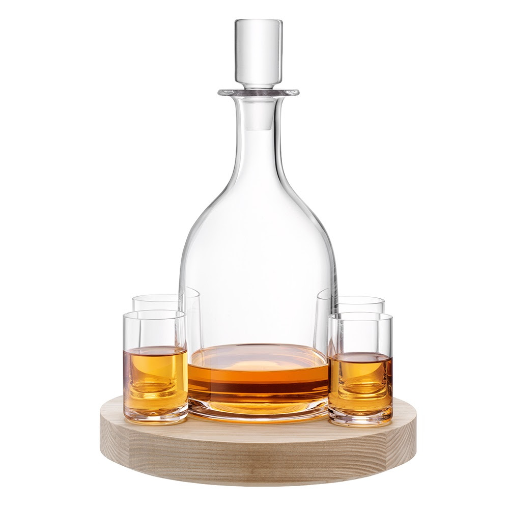 Lsa lotta decanter set & ash base