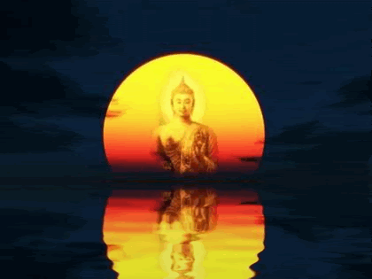 Buddhasunset.gif image by Ind1955
