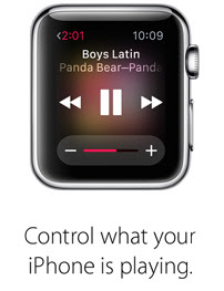Control what your iPhone is playing.