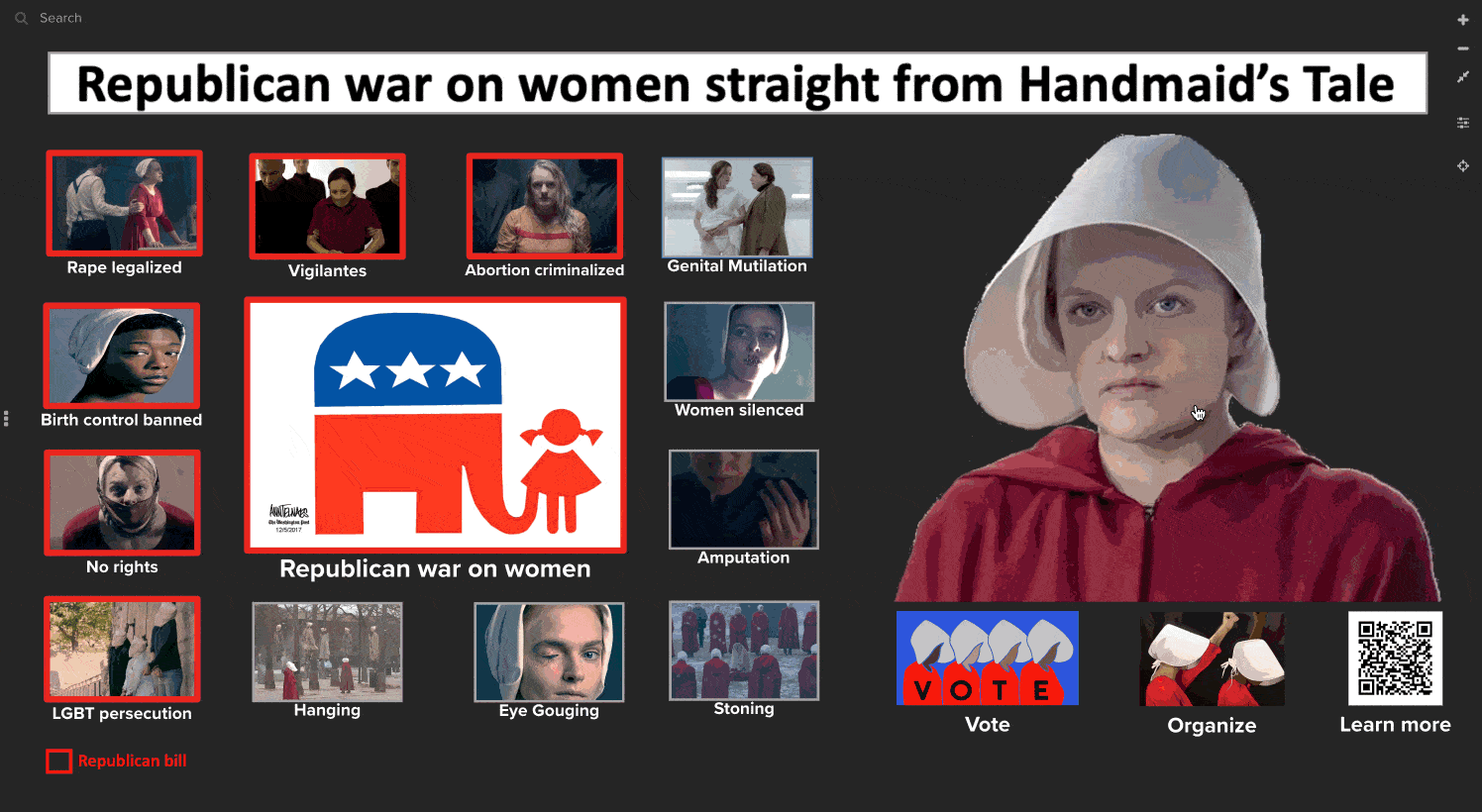 Republican war on women is straight from Handmaid's Tale