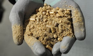 Biomass fuel at Drax power station in North Yorkshire