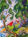 Little Cottages Along the Shore Storybook Cottage Series - Posted on Monday, January 5, 2015 by Alida Akers