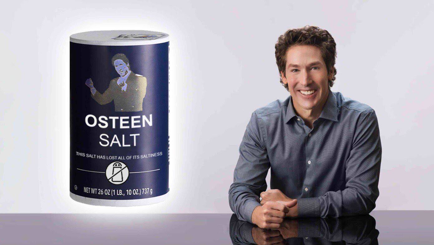 Joel Osteen Releases New Brand Of Table Salt That Has Completely Lost Its Saltiness