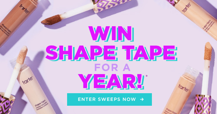 WIN SHAPE TAPE FOR A YEAR! ENTER SWEEPS NOW