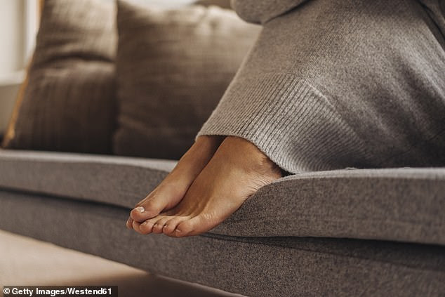 Cold feet are usually a result of poor circulation in the body meaning warm blood may not be getting to your feet on a regular basis, Dina said. Stock image