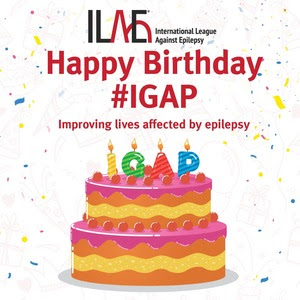 ILAE - Happy
                          Birthday IGAP - Improving lives affected by
                          epilepsy