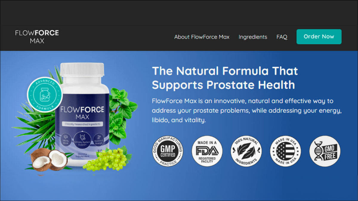 FlowForce Max Reviews: Should You Buy FlowForce Max Prostate Support Pills?  USA Expert's Report! | Onlymyhealth
